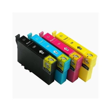 Preto 10 ml para Epson SX125 S22 420W BX305FW-T12814020.