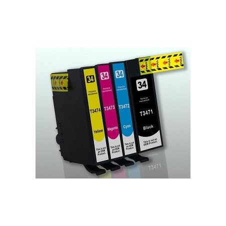 12Ml Yellow para Workforce WF-3720DWF / WF-3725DWF-0.95K