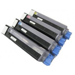 Magente para OKI C5550 C5800 C5900 -5K43324422