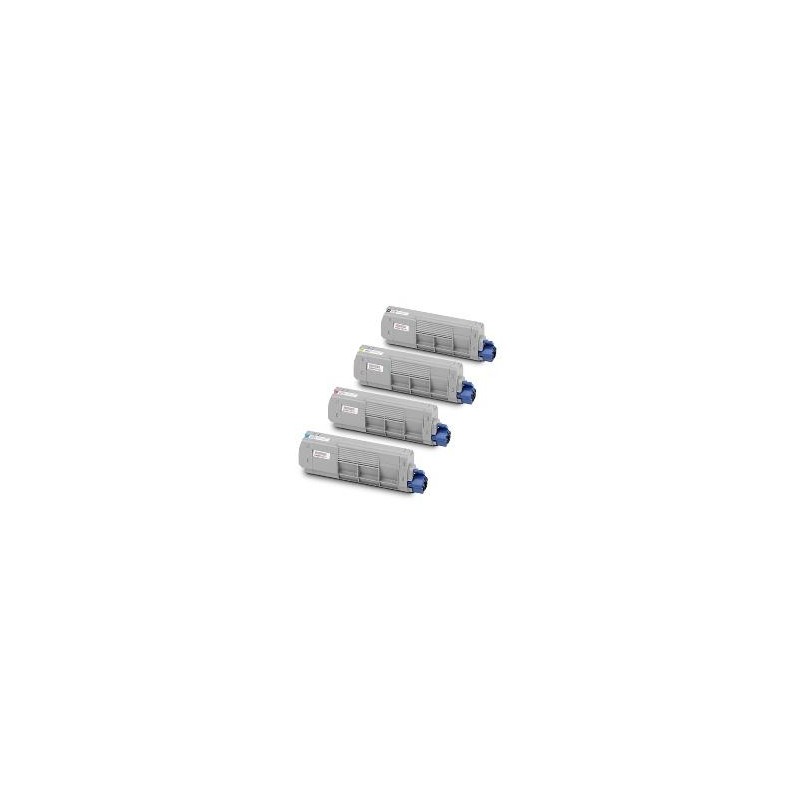 Black para Oki C610 N,C610 DN,C610 DTN.8K 44315308