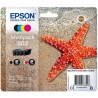 Epson 603 Pack de 4 Cartuchos de Tinta Originais Epson 603 - C13T03U64010 - C13T03U64010