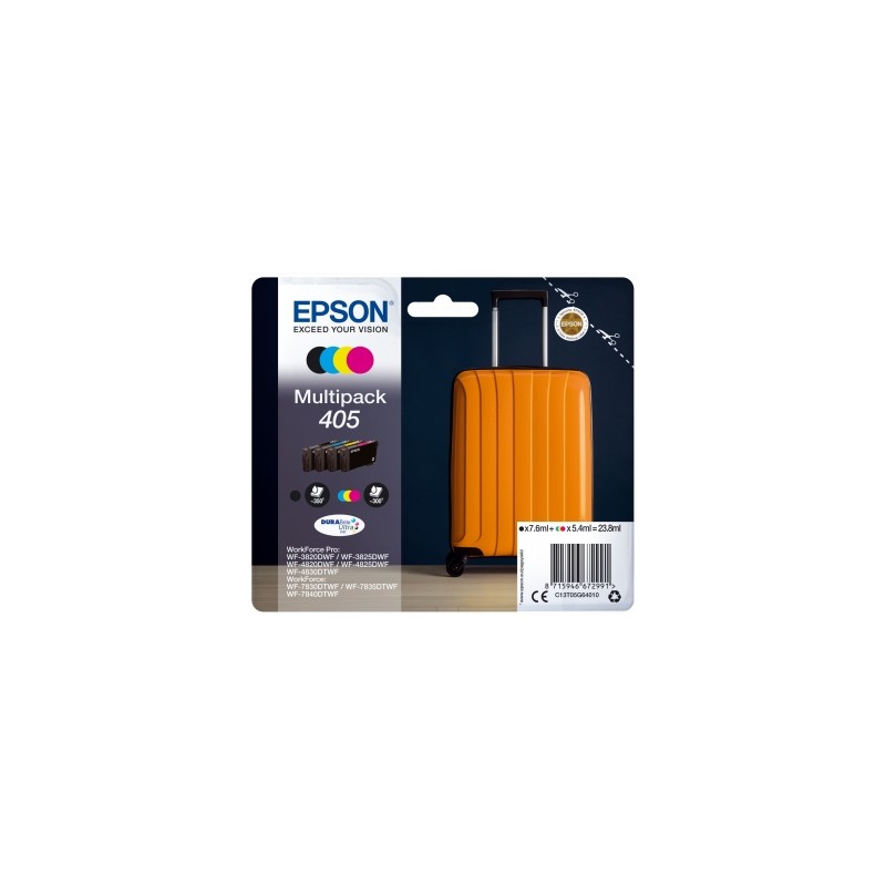 Epson 405 Pack de 4 Cartuchos de Tinta Originais - C13T05G64010
