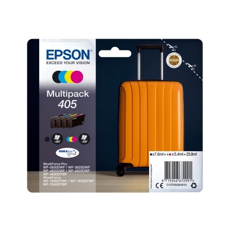 Epson 405 Pack de 4 Cartuchos de Tinta Originais - C13T05G64010