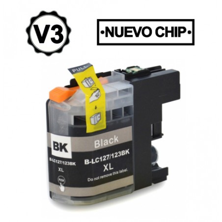 Brother LC123XL/LC121XL Negro Cartucho de Tinta Generico