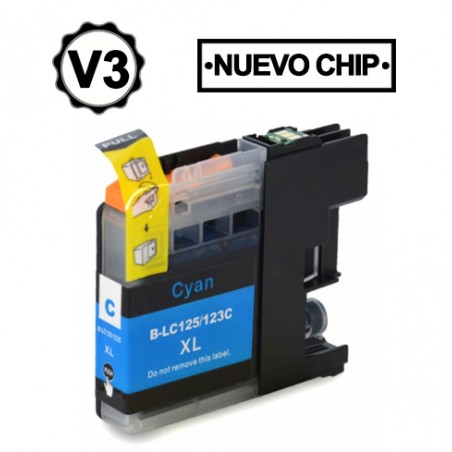 Brother LC125XL Cyan Cartuchos de Tinta Generico